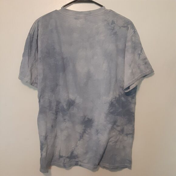Bald Eagle 2011 Vincent Hie T-Shirt Tie Dye Men’s Medium Blue Short Sleeve AOP - Picture 5 of 7